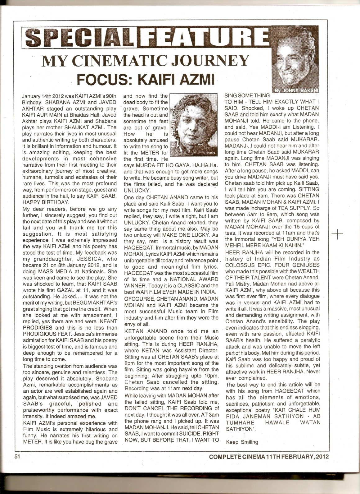 Article by Jhony Bakshi