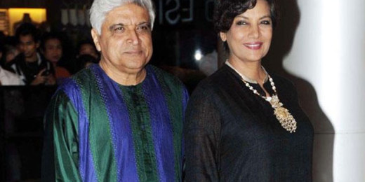 Javed, Shabana attend seminar on Kaifi Azmi