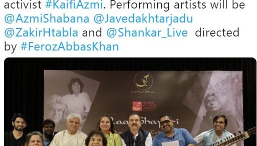 Kaifi Azmi Centenary Celebrations 2019
